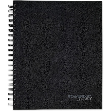 Coolcrafts Hardbound Notebook- Legal Rld.- 1 Subject- 80 Sh- 11in.x8-.50in.- BK CO1872132